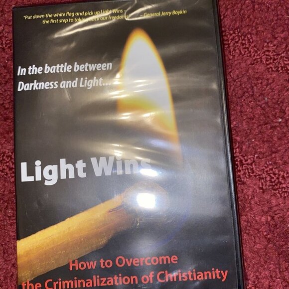 LIGHT WINS - How to Overcome the Criminalization of Christianity (DVD, 2015) NEW - Picture 1 of 2